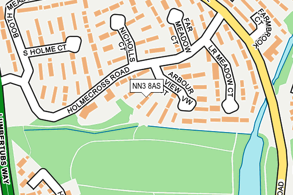 NN3 8AS map - OS OpenMap – Local (Ordnance Survey) NN3 8AS map - OS OpenMap – Local (Ordnance Survey)