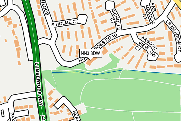 NN3 8DW map - OS OpenMap – Local (Ordnance Survey) NN3 8DW map - OS OpenMap – Local (Ordnance Survey)