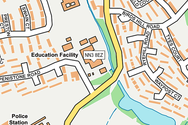 NN3 8EZ map - OS OpenMap – Local (Ordnance Survey) NN3 8EZ map - OS OpenMap – Local (Ordnance Survey)