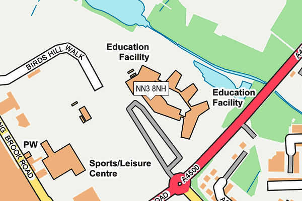 NN3 8NH map - OS OpenMap – Local (Ordnance Survey) NN3 8NH map - OS OpenMap – Local (Ordnance Survey)