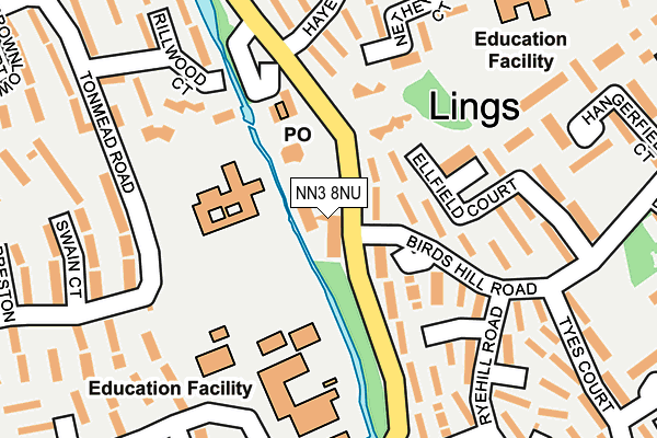 NN3 8NU map - OS OpenMap – Local (Ordnance Survey) NN3 8NU map - OS OpenMap – Local (Ordnance Survey)