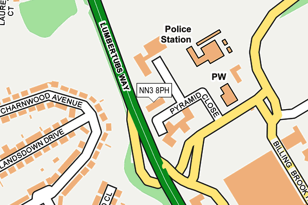 NN3 8PH map - OS OpenMap – Local (Ordnance Survey) NN3 8PH map - OS OpenMap – Local (Ordnance Survey)