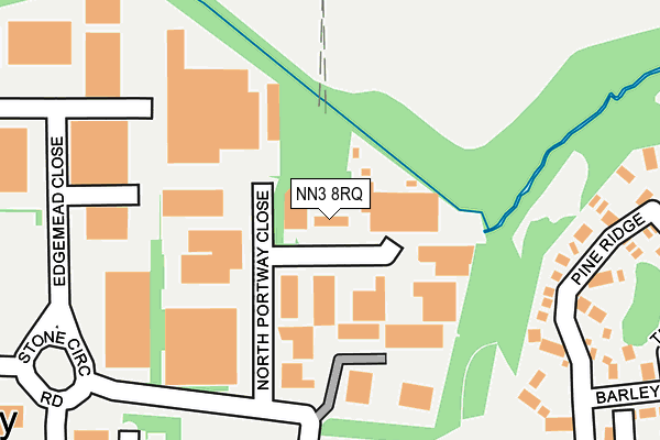 NN3 8RQ map - OS OpenMap – Local (Ordnance Survey) NN3 8RQ map - OS OpenMap – Local (Ordnance Survey)