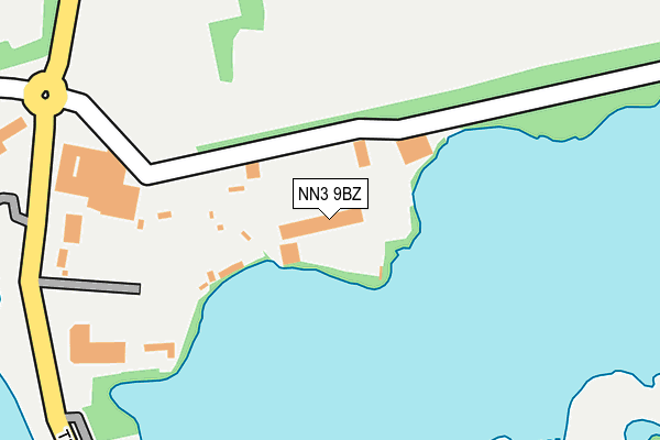 NN3 9BZ map - OS OpenMap – Local (Ordnance Survey) NN3 9BZ map - OS OpenMap – Local (Ordnance Survey)