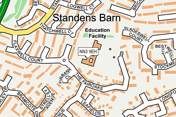 NN3 9EH map - OS OpenMap – Local (Ordnance Survey) NN3 9EH map - OS OpenMap – Local (Ordnance Survey)