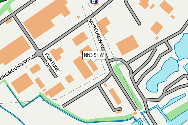 NN3 9HW map - OS OpenMap – Local (Ordnance Survey) NN3 9HW map - OS OpenMap – Local (Ordnance Survey)