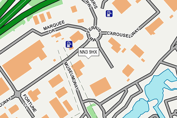 NN3 9HX map - OS OpenMap – Local (Ordnance Survey) NN3 9HX map - OS OpenMap – Local (Ordnance Survey)
