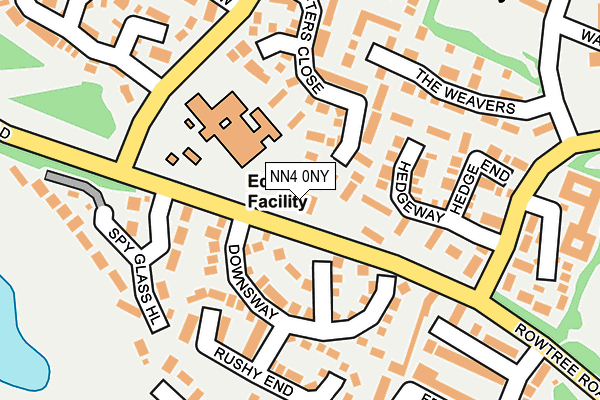 NN4 0NY map - OS OpenMap – Local (Ordnance Survey) NN4 0NY map - OS OpenMap – Local (Ordnance Survey)