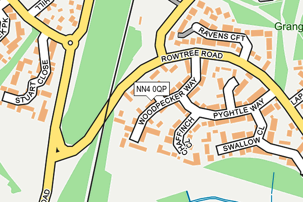 NN4 0QP map - OS OpenMap – Local (Ordnance Survey) NN4 0QP map - OS OpenMap – Local (Ordnance Survey)