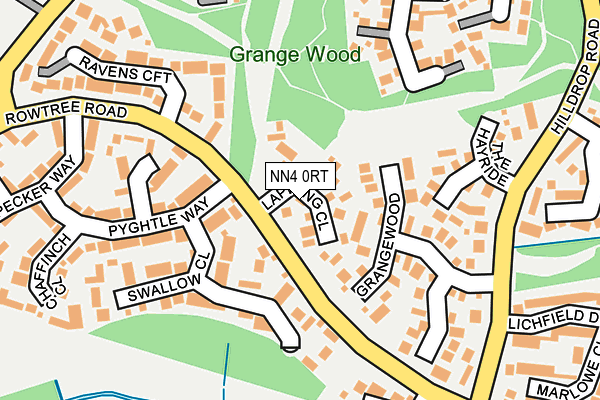 NN4 0RT map - OS OpenMap – Local (Ordnance Survey) NN4 0RT map - OS OpenMap – Local (Ordnance Survey)