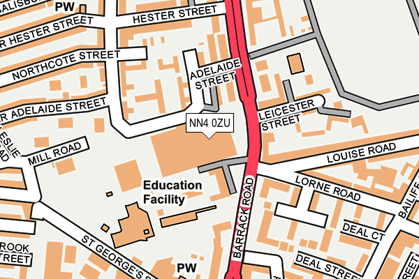 NN4 0ZU map - OS OpenMap – Local (Ordnance Survey) NN4 0ZU map - OS OpenMap – Local (Ordnance Survey)