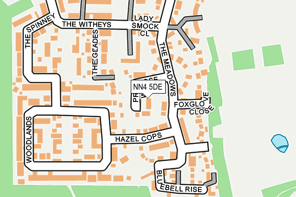 NN4 5DE map - OS OpenMap – Local (Ordnance Survey) NN4 5DE map - OS OpenMap – Local (Ordnance Survey)