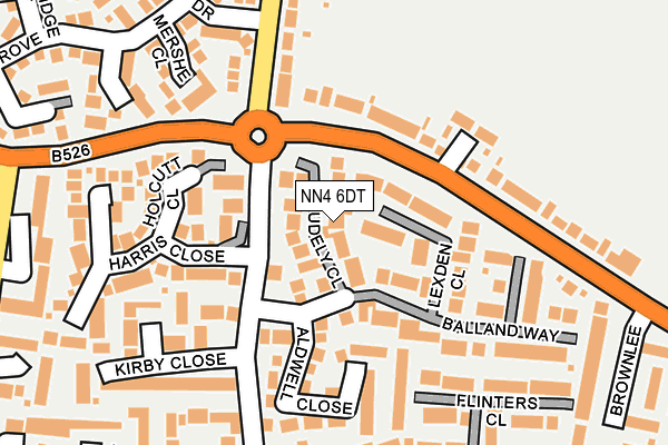 NN4 6DT map - OS OpenMap – Local (Ordnance Survey) NN4 6DT map - OS OpenMap – Local (Ordnance Survey)