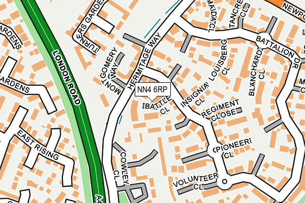 NN4 6RP map - OS OpenMap – Local (Ordnance Survey) NN4 6RP map - OS OpenMap – Local (Ordnance Survey)