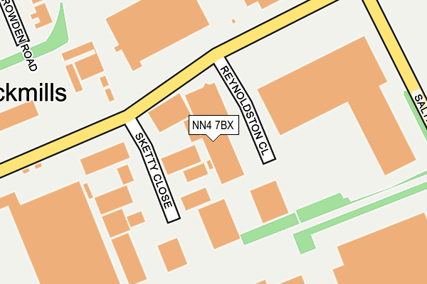 NN4 7BX map - OS OpenMap – Local (Ordnance Survey) NN4 7BX map - OS OpenMap – Local (Ordnance Survey)