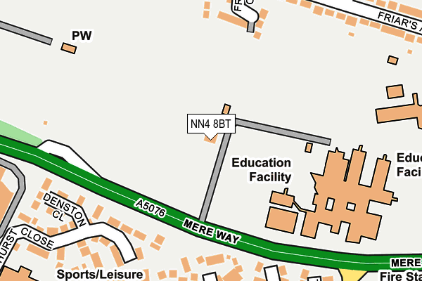 NN4 8BT map - OS OpenMap – Local (Ordnance Survey) NN4 8BT map - OS OpenMap – Local (Ordnance Survey)