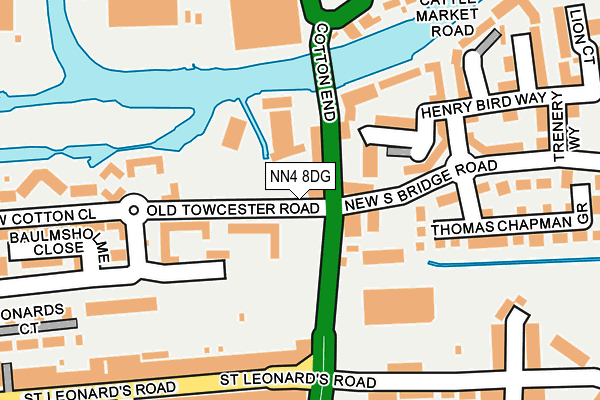 NN4 8DG map - OS OpenMap – Local (Ordnance Survey) NN4 8DG map - OS OpenMap – Local (Ordnance Survey)