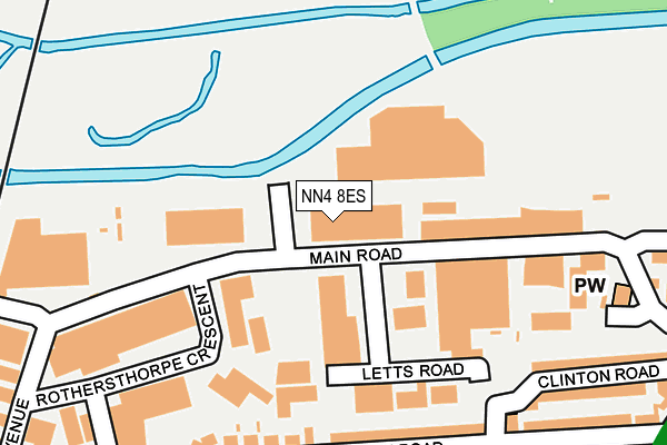 NN4 8ES map - OS OpenMap – Local (Ordnance Survey) NN4 8ES map - OS OpenMap – Local (Ordnance Survey)