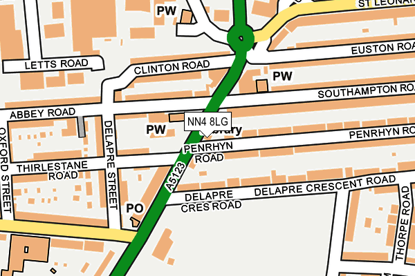 NN4 8LG map - OS OpenMap – Local (Ordnance Survey) NN4 8LG map - OS OpenMap – Local (Ordnance Survey)