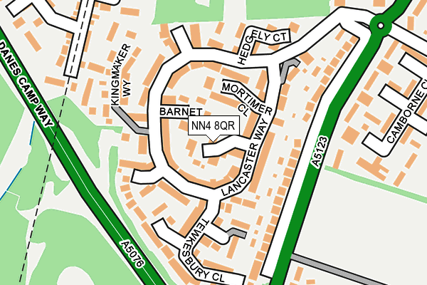 NN4 8QR map - OS OpenMap – Local (Ordnance Survey) NN4 8QR map - OS OpenMap – Local (Ordnance Survey)