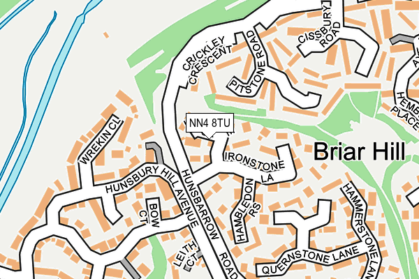 NN4 8TU map - OS OpenMap – Local (Ordnance Survey) NN4 8TU map - OS OpenMap – Local (Ordnance Survey)
