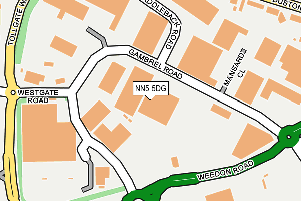 NN5 5DG map - OS OpenMap – Local (Ordnance Survey) NN5 5DG map - OS OpenMap – Local (Ordnance Survey)
