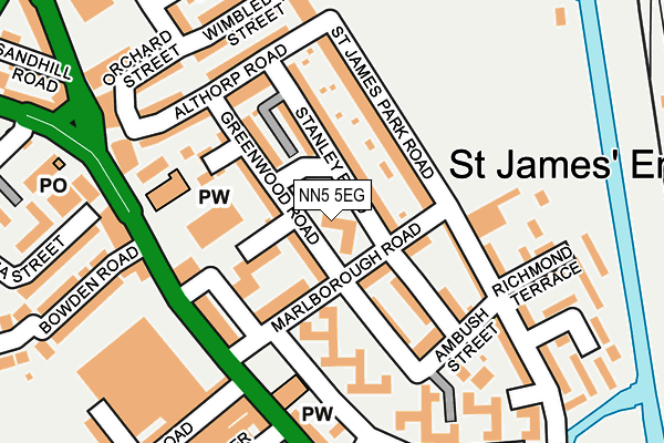 NN5 5EG map - OS OpenMap – Local (Ordnance Survey) NN5 5EG map - OS OpenMap – Local (Ordnance Survey)