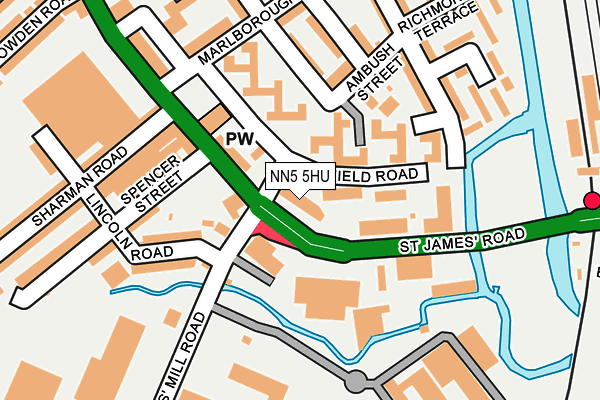 NN5 5HU map - OS OpenMap – Local (Ordnance Survey) NN5 5HU map - OS OpenMap – Local (Ordnance Survey)