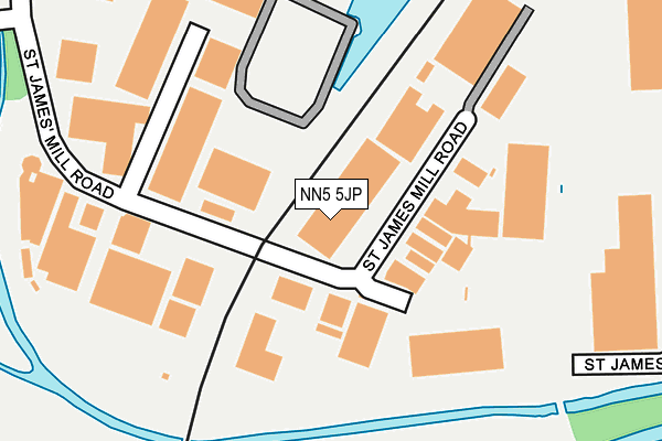 NN5 5JP map - OS OpenMap – Local (Ordnance Survey) NN5 5JP map - OS OpenMap – Local (Ordnance Survey)