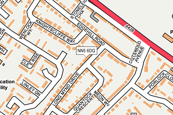 NN5 6DQ map - OS OpenMap – Local (Ordnance Survey) NN5 6DQ map - OS OpenMap – Local (Ordnance Survey)