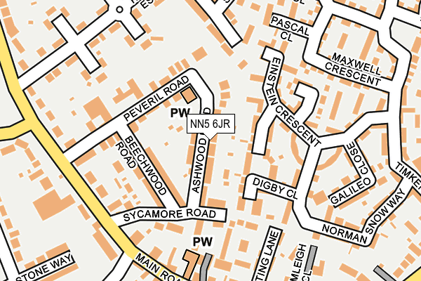 NN5 6JR map - OS OpenMap – Local (Ordnance Survey) NN5 6JR map - OS OpenMap – Local (Ordnance Survey)