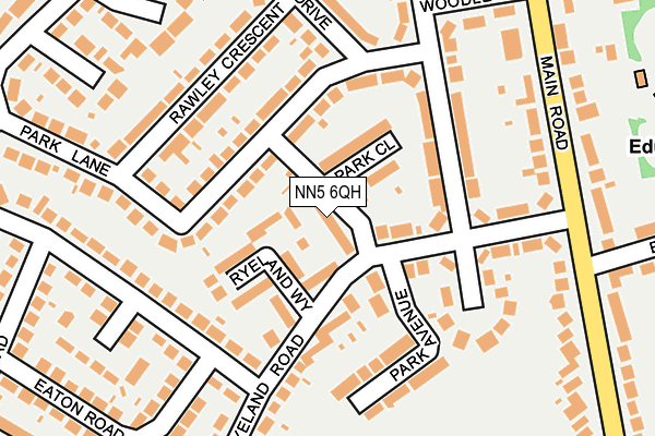 NN5 6QH map - OS OpenMap – Local (Ordnance Survey) NN5 6QH map - OS OpenMap – Local (Ordnance Survey)