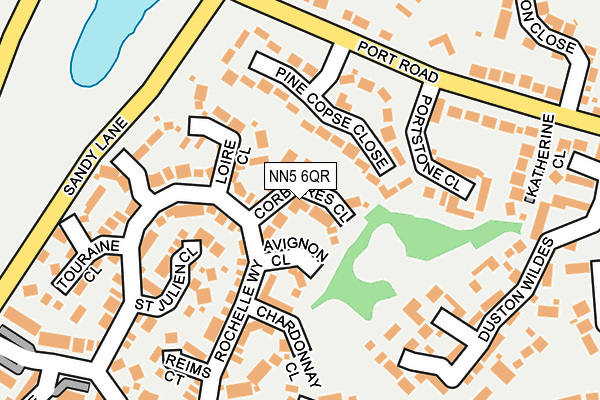 NN5 6QR map - OS OpenMap – Local (Ordnance Survey) NN5 6QR map - OS OpenMap – Local (Ordnance Survey)