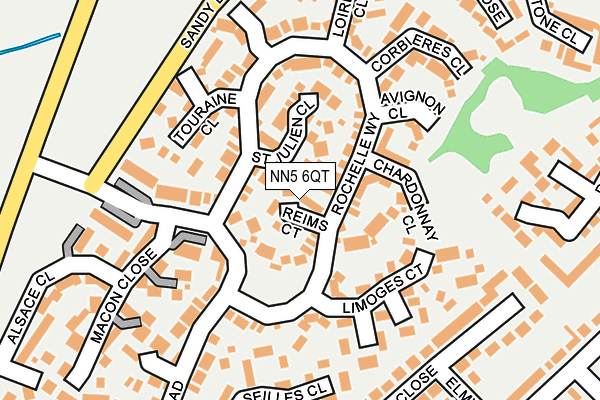 NN5 6QT map - OS OpenMap – Local (Ordnance Survey) NN5 6QT map - OS OpenMap – Local (Ordnance Survey)