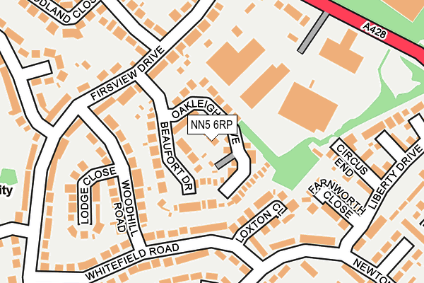 NN5 6RP map - OS OpenMap – Local (Ordnance Survey) NN5 6RP map - OS OpenMap – Local (Ordnance Survey)