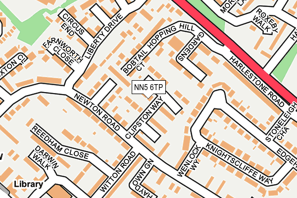 NN5 6TP map - OS OpenMap – Local (Ordnance Survey) NN5 6TP map - OS OpenMap – Local (Ordnance Survey)