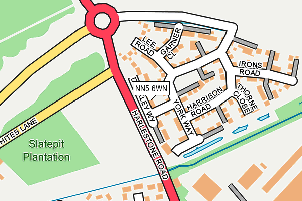 NN5 6WN map - OS OpenMap – Local (Ordnance Survey) NN5 6WN map - OS OpenMap – Local (Ordnance Survey)
