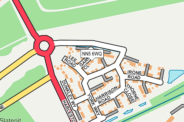 NN5 6WQ map - OS OpenMap – Local (Ordnance Survey) NN5 6WQ map - OS OpenMap – Local (Ordnance Survey)