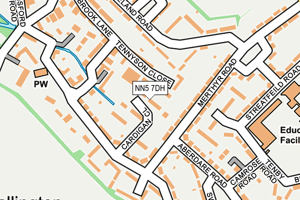 NN5 7DH map - OS OpenMap – Local (Ordnance Survey) NN5 7DH map - OS OpenMap – Local (Ordnance Survey)