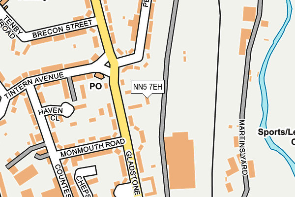 NN5 7EH map - OS OpenMap – Local (Ordnance Survey) NN5 7EH map - OS OpenMap – Local (Ordnance Survey)