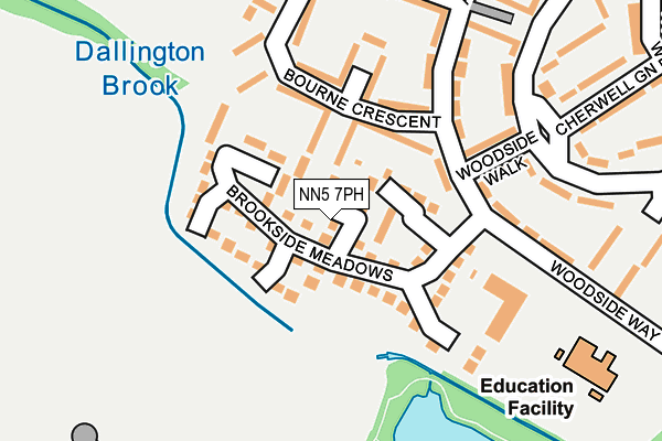 NN5 7PH map - OS OpenMap – Local (Ordnance Survey) NN5 7PH map - OS OpenMap – Local (Ordnance Survey)