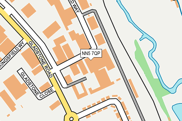 NN5 7QP map - OS OpenMap – Local (Ordnance Survey) NN5 7QP map - OS OpenMap – Local (Ordnance Survey)