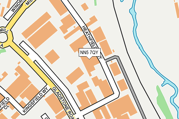 NN5 7QY map - OS OpenMap – Local (Ordnance Survey) NN5 7QY map - OS OpenMap – Local (Ordnance Survey)