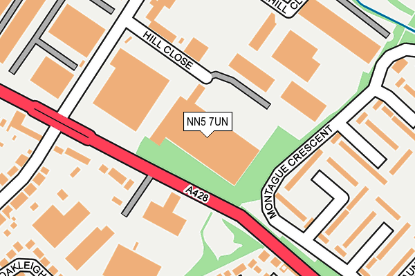 NN5 7UN map - OS OpenMap – Local (Ordnance Survey) NN5 7UN map - OS OpenMap – Local (Ordnance Survey)