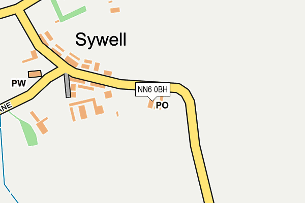 NN6 0BH map - OS OpenMap – Local (Ordnance Survey) NN6 0BH map - OS OpenMap – Local (Ordnance Survey)