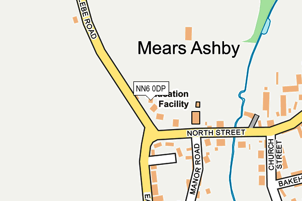 NN6 0DP map - OS OpenMap – Local (Ordnance Survey)