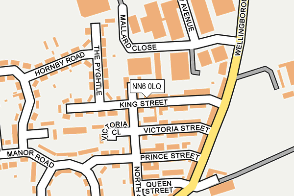 NN6 0LQ map - OS OpenMap – Local (Ordnance Survey) NN6 0LQ map - OS OpenMap – Local (Ordnance Survey)