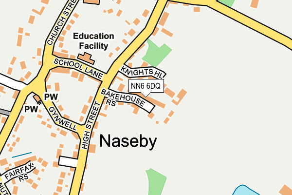 NN6 6DQ map - OS OpenMap – Local (Ordnance Survey) NN6 6DQ map - OS OpenMap – Local (Ordnance Survey)