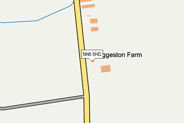 NN6 6HD map - OS OpenMap – Local (Ordnance Survey) NN6 6HD map - OS OpenMap – Local (Ordnance Survey)