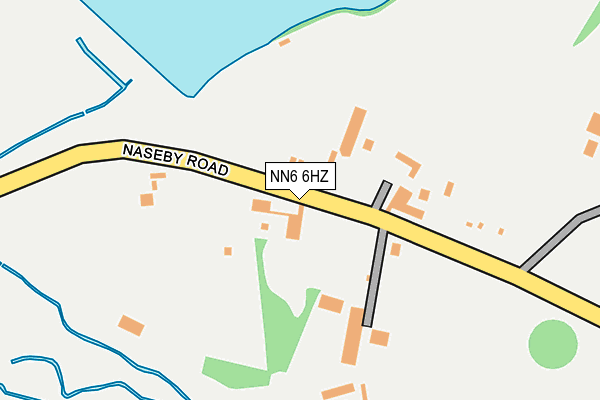 NN6 6HZ map - OS OpenMap – Local (Ordnance Survey) NN6 6HZ map - OS OpenMap – Local (Ordnance Survey)